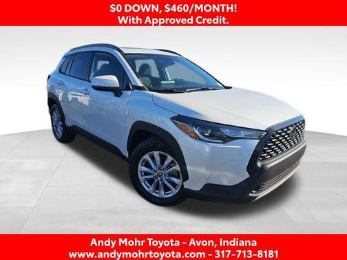 Wind Chill Pearl 2022 Toyota Corolla Cross LE