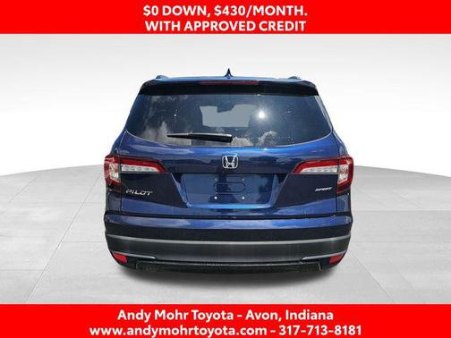 Obsidian Blue Pearl 2022 Honda Pilot Sport