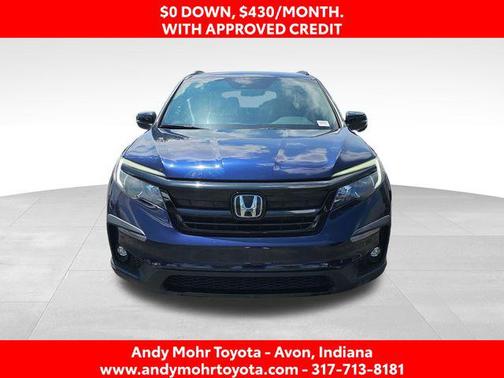 Obsidian Blue Pearl 2022 Honda Pilot Sport