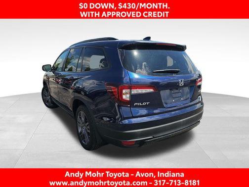Obsidian Blue Pearl 2022 Honda Pilot Sport