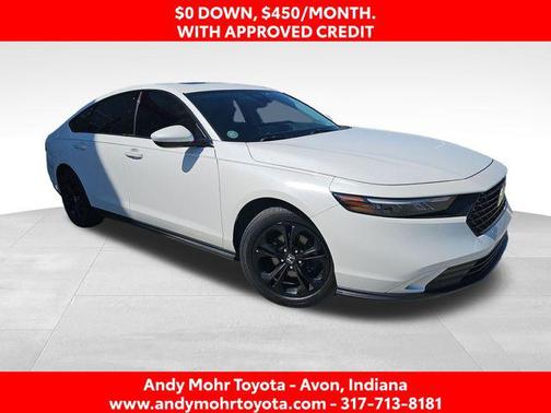 Platinum White Pearl 2023 Honda Accord EX