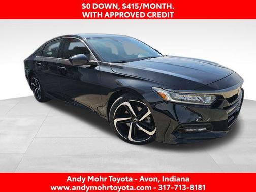 Crystal Black Pearl 2018 Honda Accord Sport
