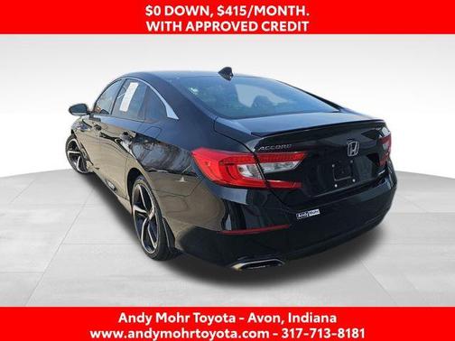 Crystal Black Pearl 2018 Honda Accord Sport