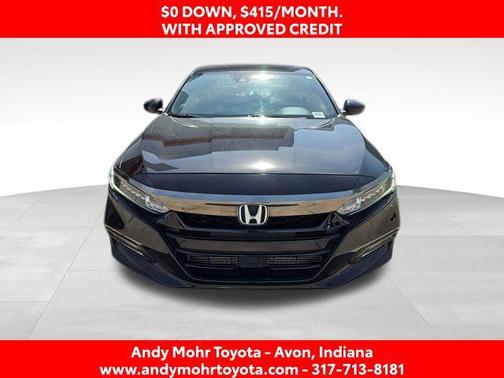 Crystal Black Pearl 2018 Honda Accord Sport
