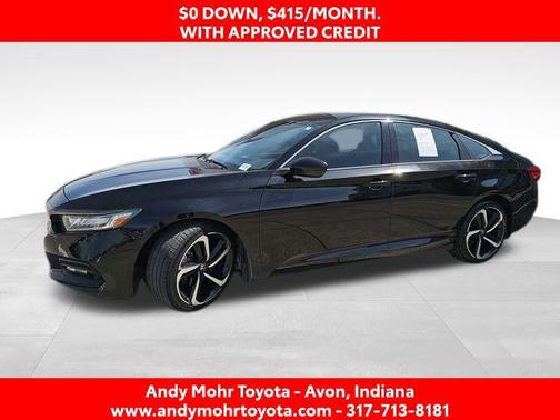 Crystal Black Pearl 2018 Honda Accord Sport