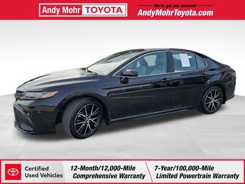 Midnight Black 2024 Toyota Camry SE
