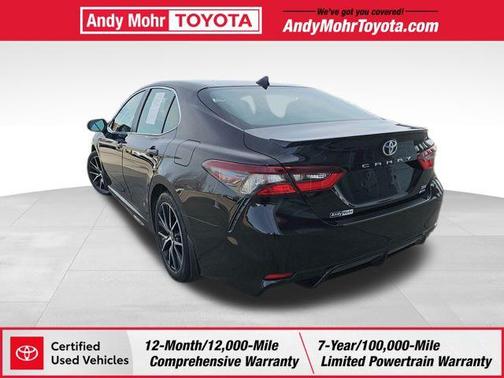 Midnight Black 2024 Toyota Camry SE