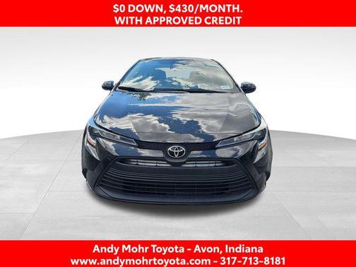 Midnight Black Metallic 2023 Toyota Corolla LE