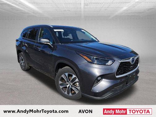 Magnetic Gray Metallic 2023 Toyota Highlander Hybrid XLE
