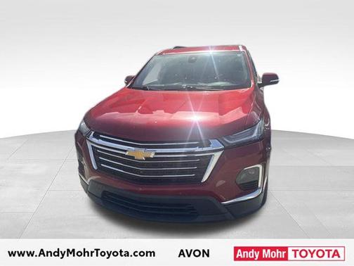 Cherry Red 2022 Chevrolet Traverse LT Leather