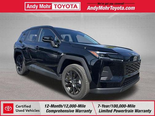 Midnight Black Metallic 2026 Toyota RAV4 XLE Premium