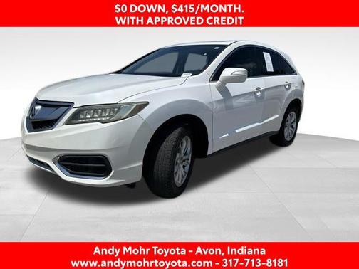 White Diamond Pearl 2016 Acura RDX AcuraWatch Plus Package