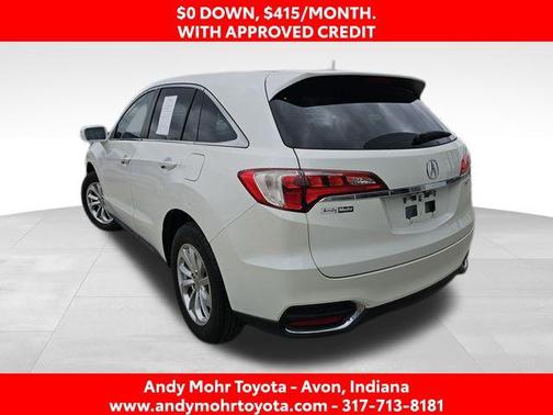 White Diamond Pearl 2016 Acura RDX AcuraWatch Plus Package