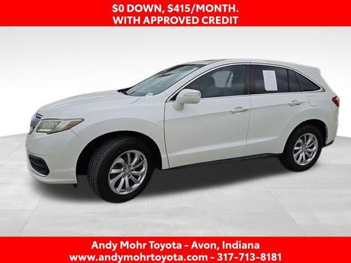 White Diamond Pearl 2016 Acura RDX AcuraWatch Plus Package