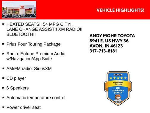 2016 Toyota Prius Four Touring