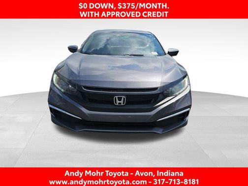 Modern Steel Metallic 2019 Honda Civic LX