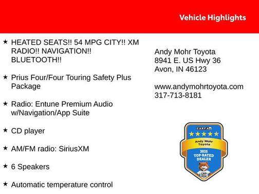 2017 Toyota Prius Four Touring