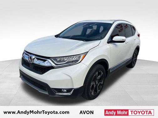 White Diamond Pearl 2018 Honda CR-V Touring