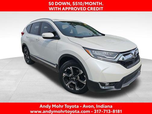 White Diamond Pearl 2018 Honda CR-V Touring