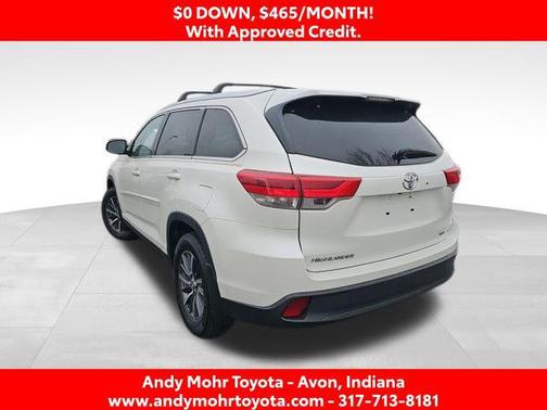 Blizzard Pearl 2019 Toyota Highlander XLE