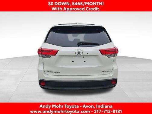 Blizzard Pearl 2019 Toyota Highlander XLE