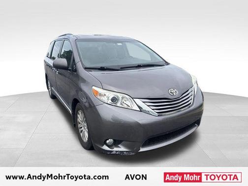 Predawn Gray Mica 2015 Toyota Sienna XLE