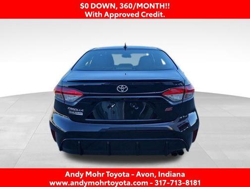 Midnight Black Metallic 2024 Toyota Corolla SE