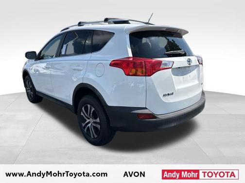 Super White 2015 Toyota RAV4 LE