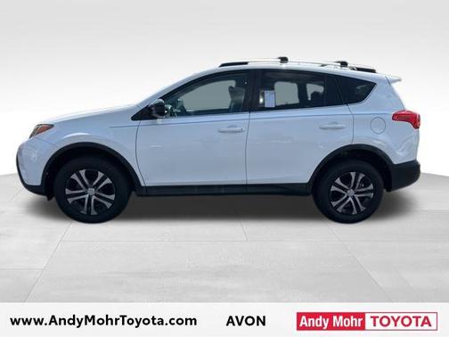 Super White 2015 Toyota RAV4 LE