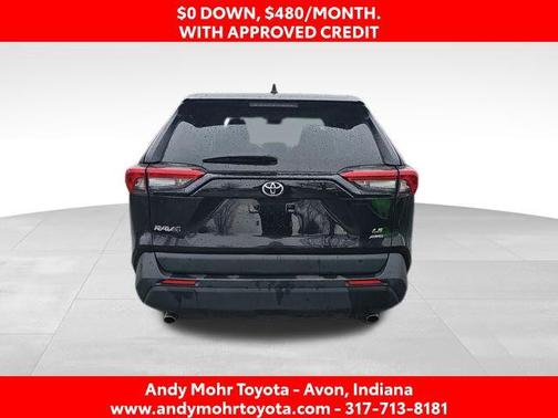 Midnight Black Metallic 2024 Toyota RAV4 LE