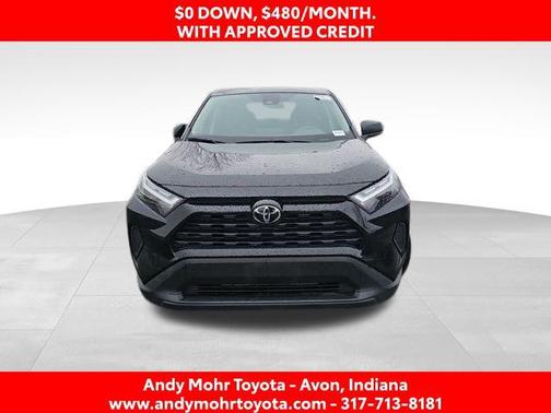 Midnight Black Metallic 2024 Toyota RAV4 LE