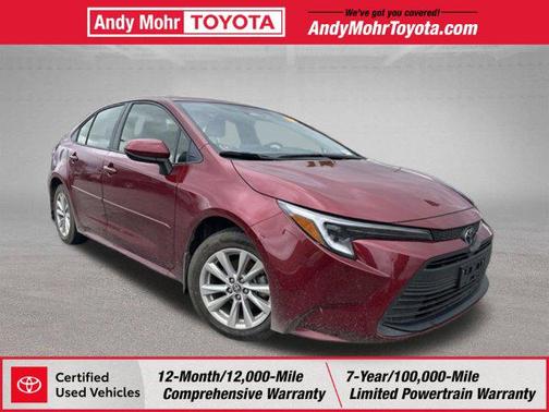 Ruby Flare Pearl 2026 Toyota Corolla Hybrid LE