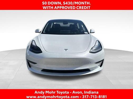 Pearl White Multi-Coat 2023 Tesla Model 3 Standard Range