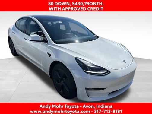 Pearl White Multi-Coat 2023 Tesla Model 3 Standard Range