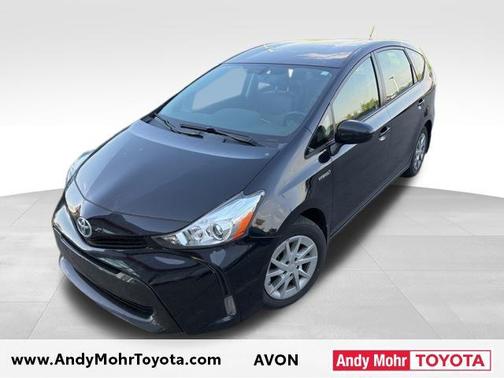 Midnight Black 2017 Toyota Prius v Four