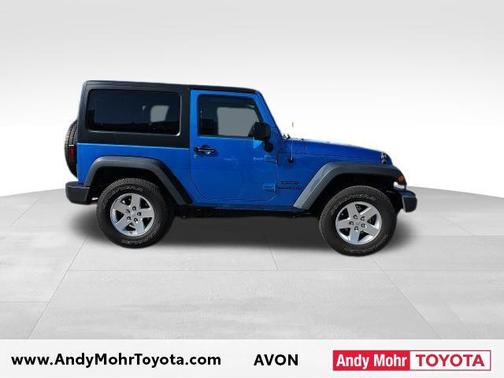 Hydro Blue Pearl Coat 2015 Jeep Wrangler Sport