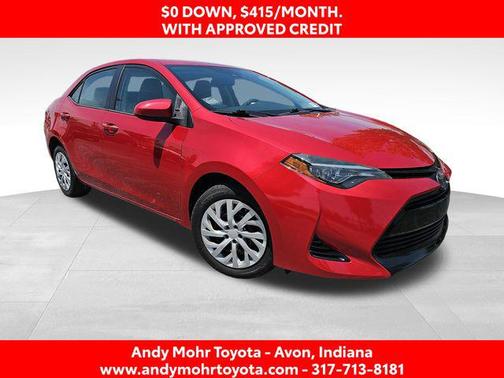 Barcelona Red Metallic 2018 Toyota Corolla LE
