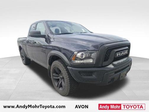 Maximum Steel Metallic Clearcoat 2021 RAM 1500 Classic Warlock Quad Cab 4x4 6'4' Box
