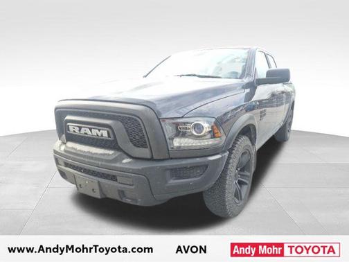 Maximum Steel Metallic Clearcoat 2021 RAM 1500 Classic Warlock Quad Cab 4x4 6'4' Box