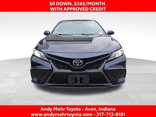 Galactic Aqua Mica 2021 Toyota Camry SE