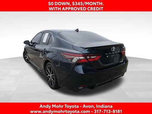 Galactic Aqua Mica 2021 Toyota Camry SE