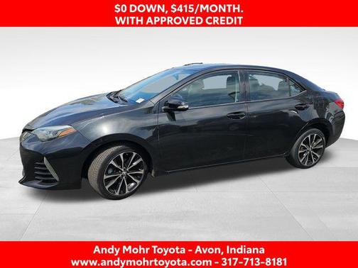 Black Sand Pearl 2018 Toyota Corolla SE