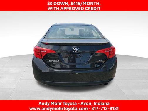 Black Sand Pearl 2018 Toyota Corolla SE
