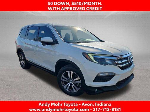 White Diamond Pearl 2018 Honda Pilot EX-L