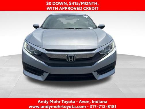Lunar Silver Metallic 2018 Honda Civic LX