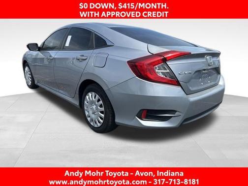 Lunar Silver Metallic 2018 Honda Civic LX