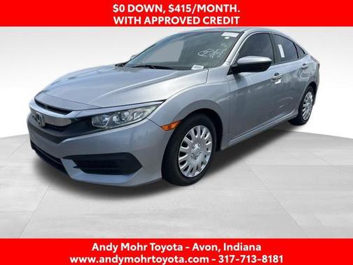 Lunar Silver Metallic 2018 Honda Civic LX