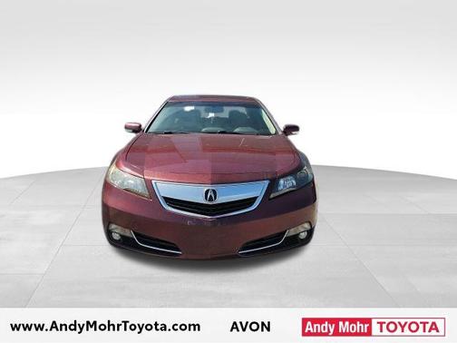Basque Red Pearl 2012 Acura TL Technology