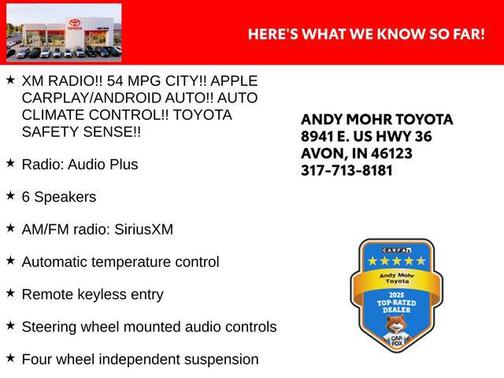 2022 Toyota Prius LE