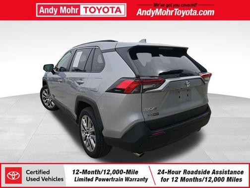 Silver Sky Metallic 2021 Toyota RAV4 XLE Premium
